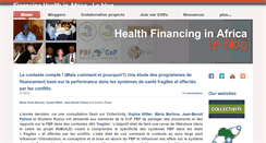 Desktop Screenshot of healthfinancingafrica.org
